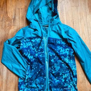 Blue Eddie Bauer Wind Breaker
